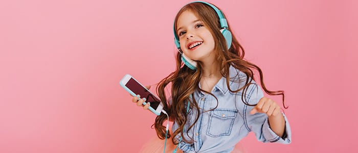 Kid Dancing Music Brushing Teeth