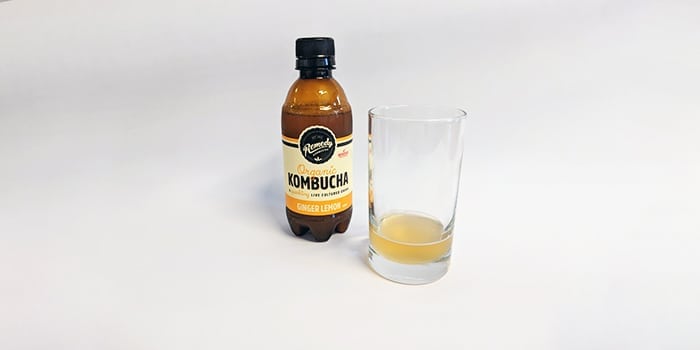 kombucha bottle remedy ginger lemon