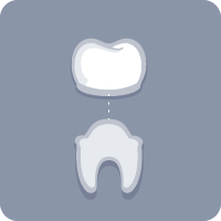Dental Crowns Treatment Icon