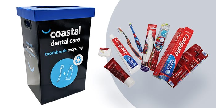 terracycle recycling program at coastal dental care