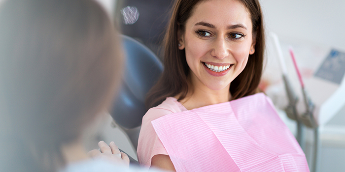 Smiling Dentist Visit Dental